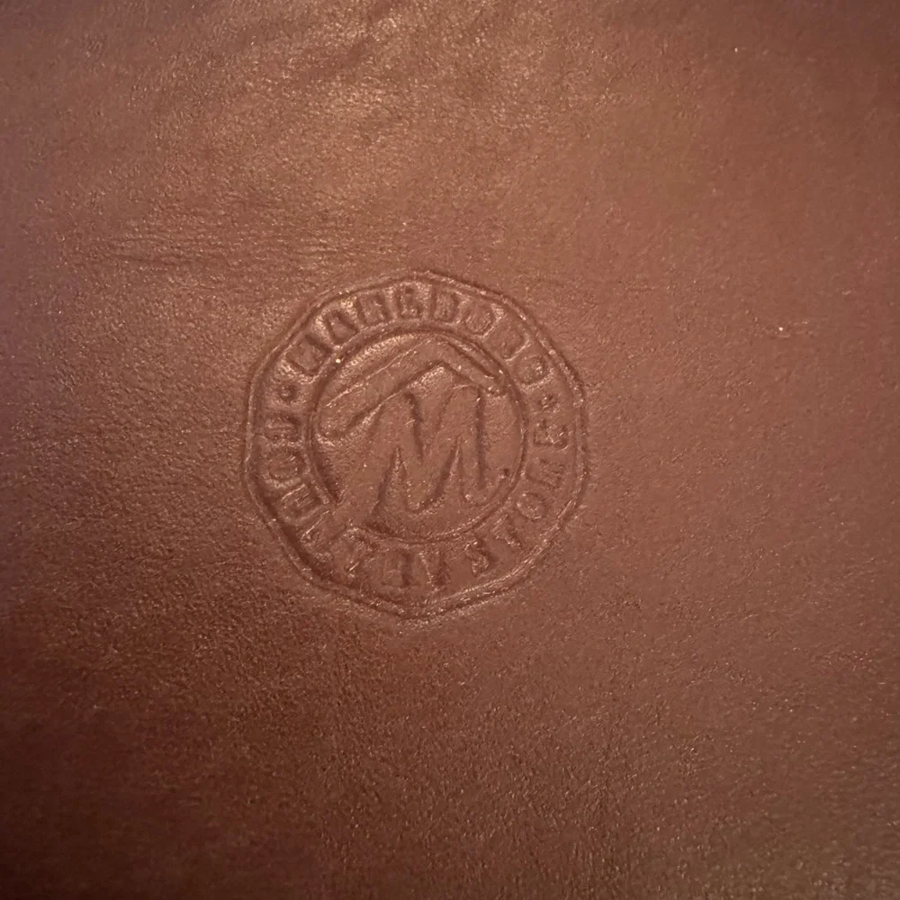 Vintage Marlboro Country Store Brown Leather Wallet